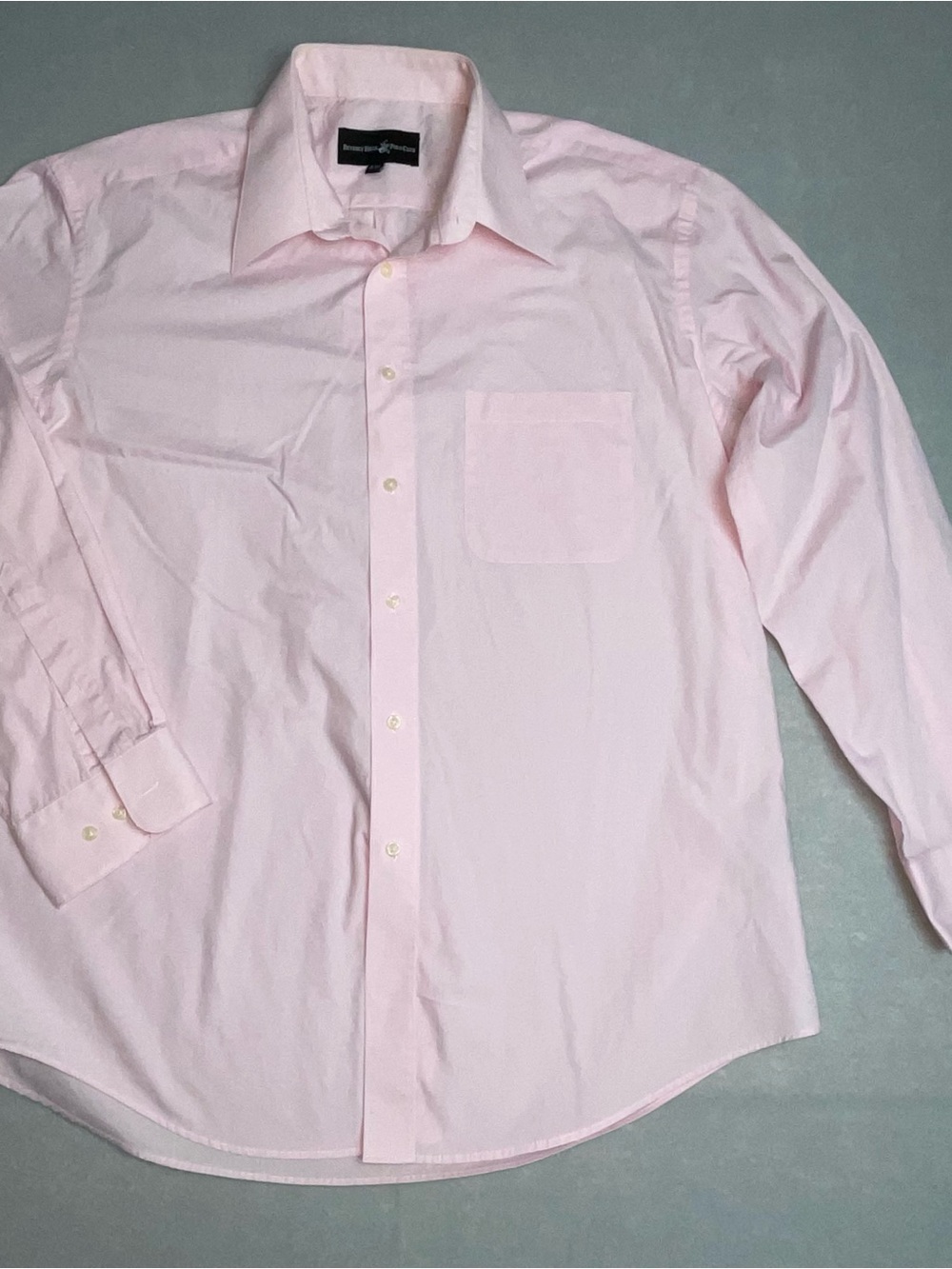 Beverly Hills Polo Club Men's Light Pink Dress Shirt 16 1/2 34/35